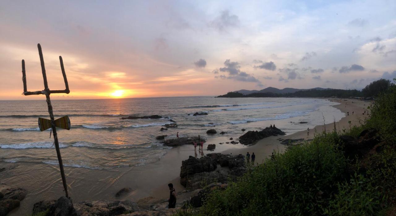 Kranti Yoga Tradition - Beach Resort Patnem Beach Exteriör bild